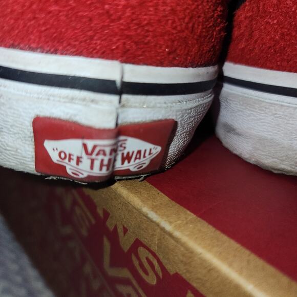 VANS OFF THE WALL EUC WOMEN'S SIZE 7 SK 8 HI TOP  RALLY SNEAKERS - Picture 9 of 13